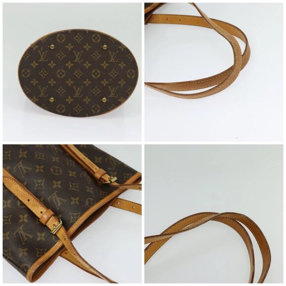 LOUIS VUITTON Monogram Bucket GM Shoulder Bag M42236 LV Auth 134563 - Picture 16 of 16